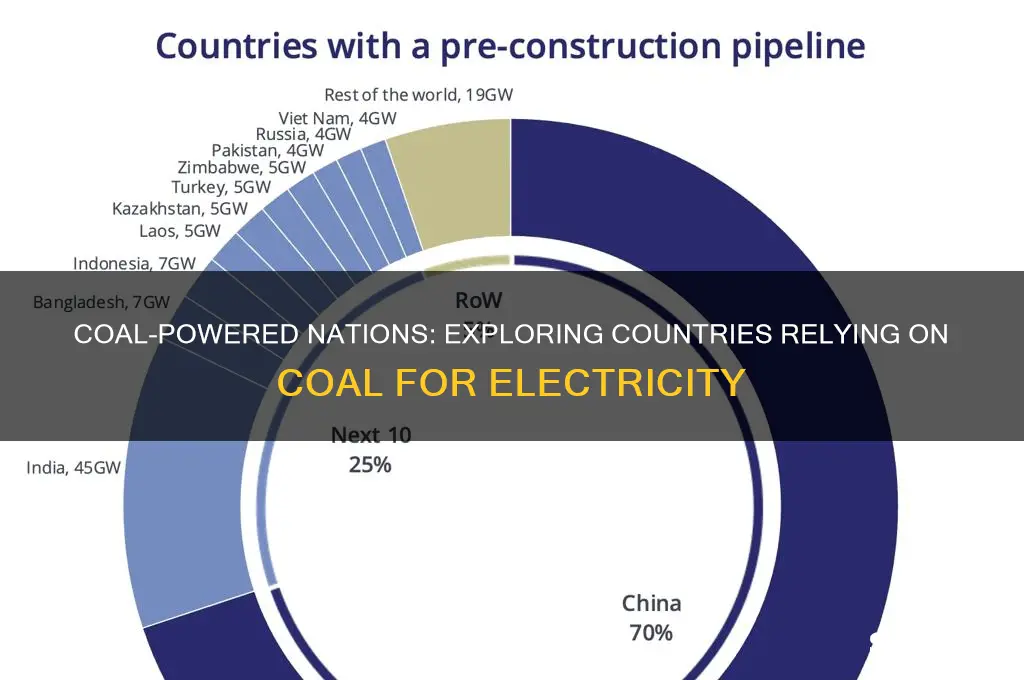 which countries use coal for electricity
