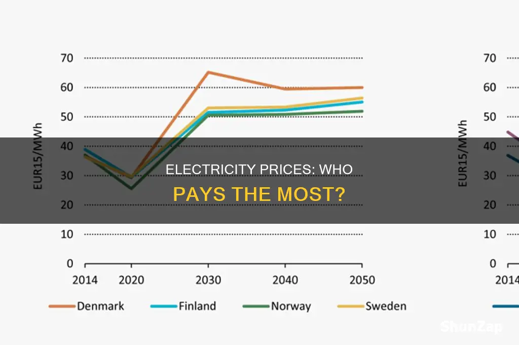 which country has the highest electricity prices