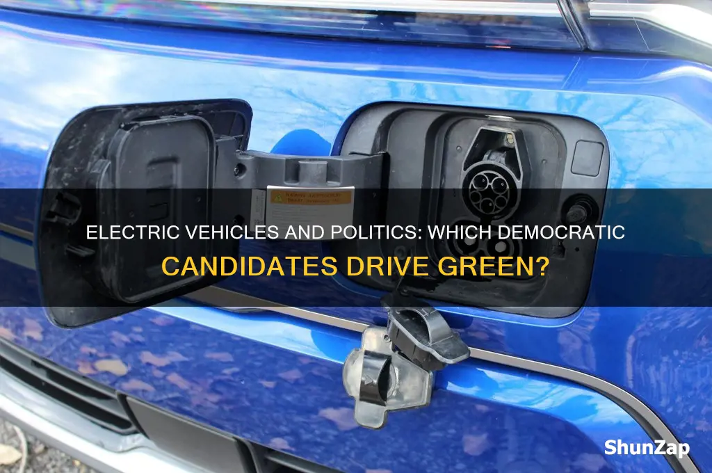 which democratic candidates own electric cars