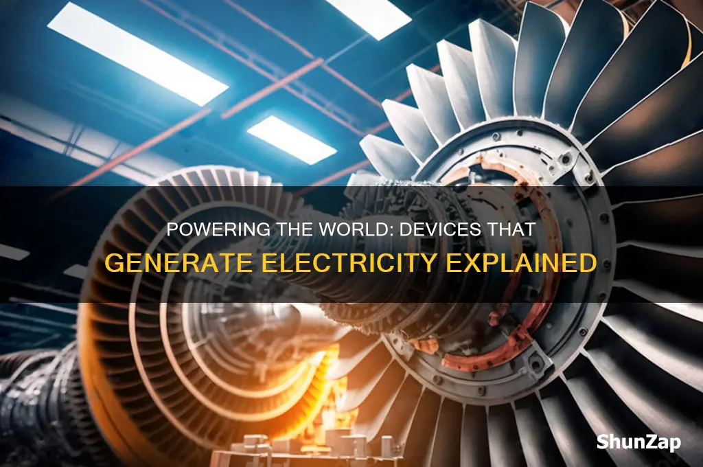 which device is used to produce electricity