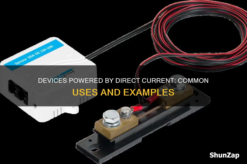 which device normally uses direct current electricity