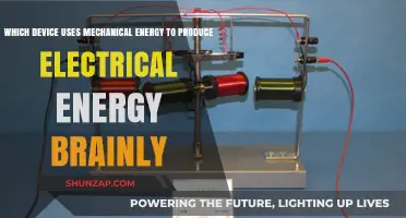 Mechanical Energy to Electrical Power: Devices and Their Functions