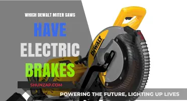 Electric Brakes in Dewalt Miter Saws: Which Models Have Them?