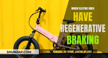 Regenerative Braking: Electric Bikes with Efficient Energy Recovery