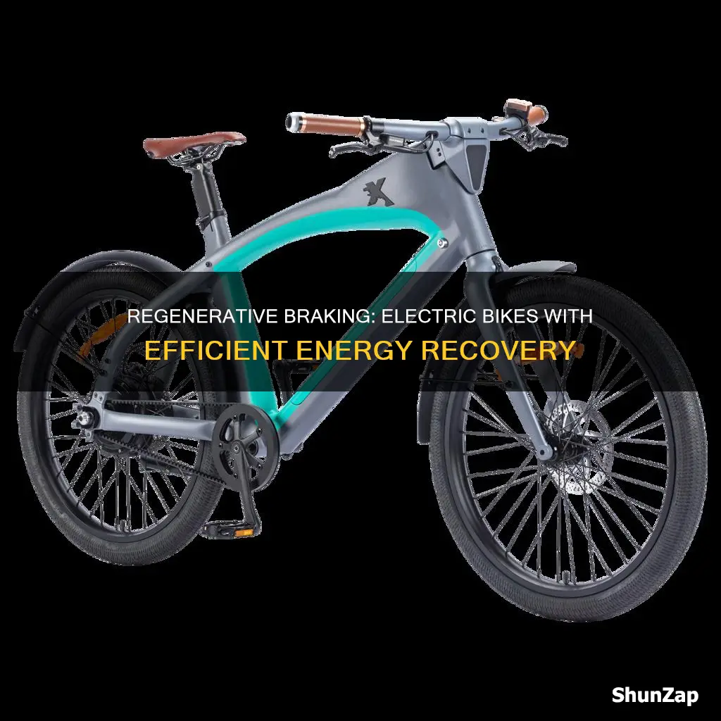 which electric bikes have regenerative braking