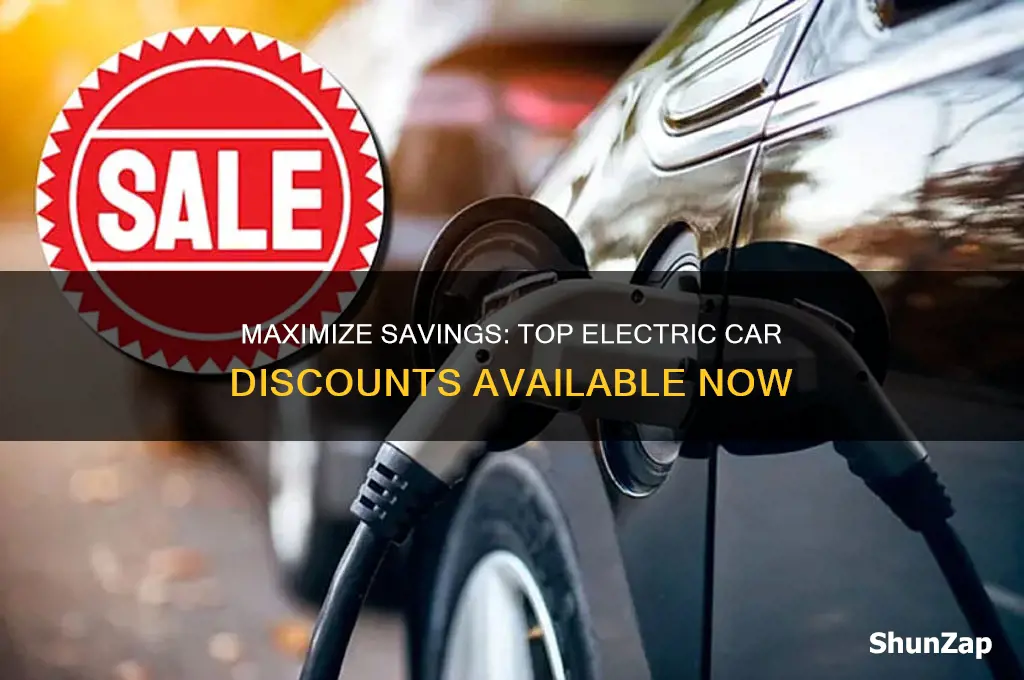 which electric car can you get the best discount