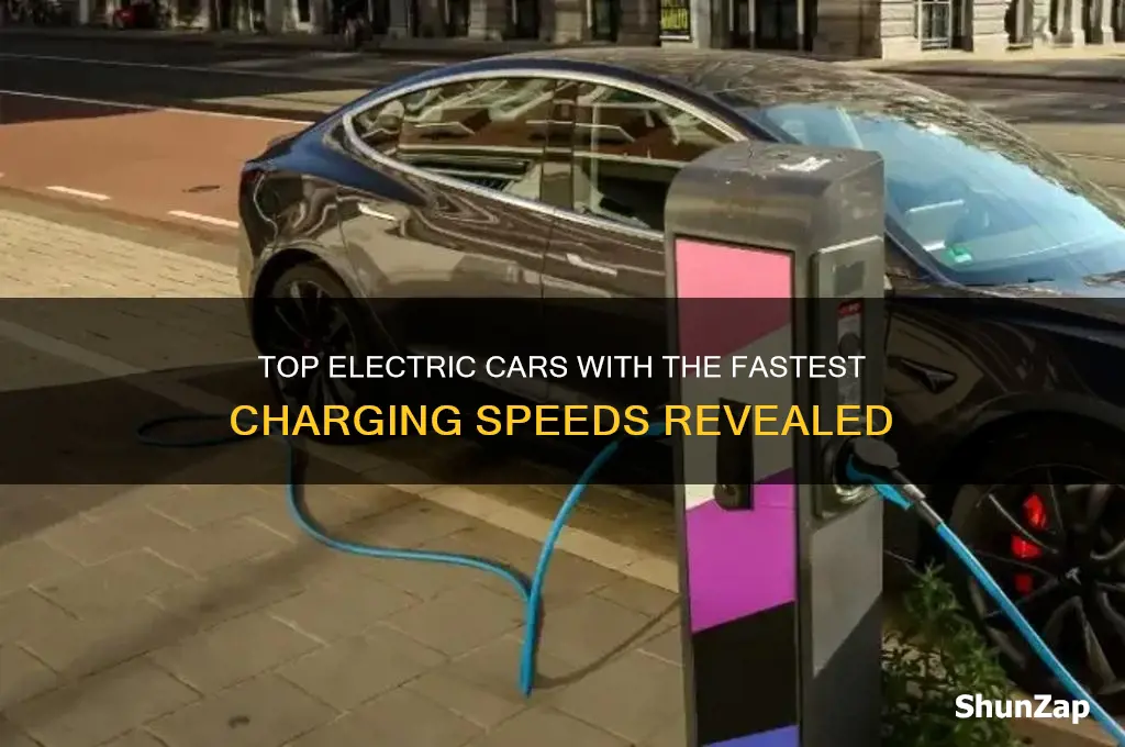 which electric car charges the fastest