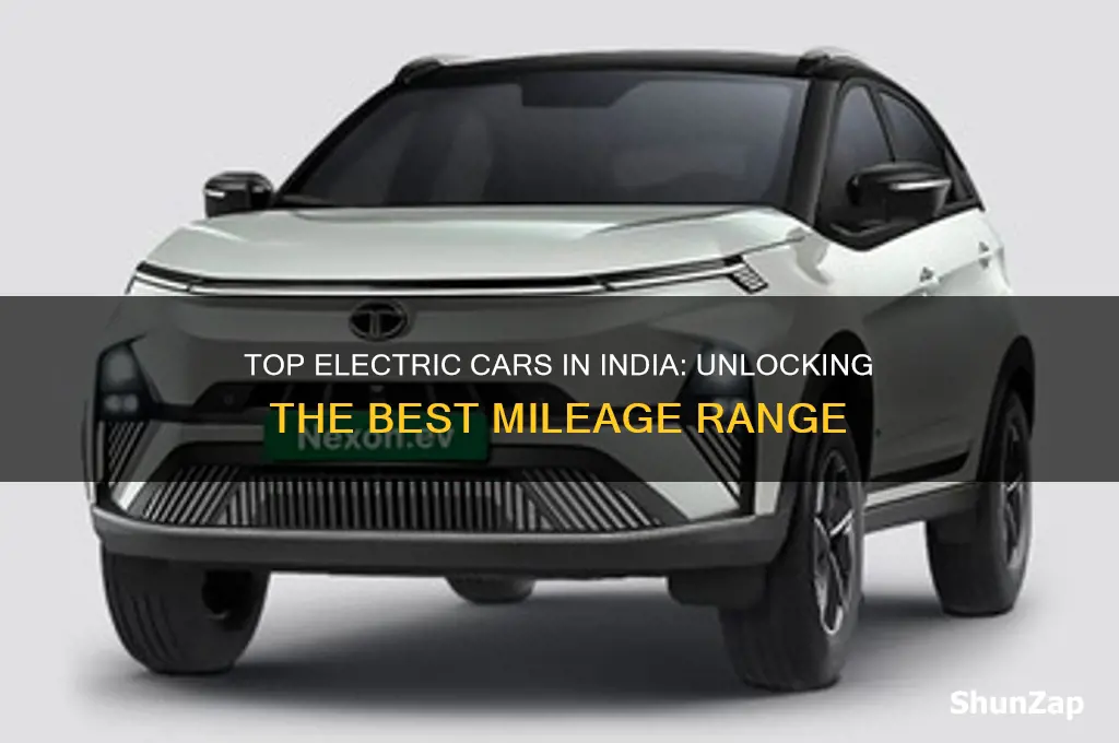 which electric car gives more mileage in india