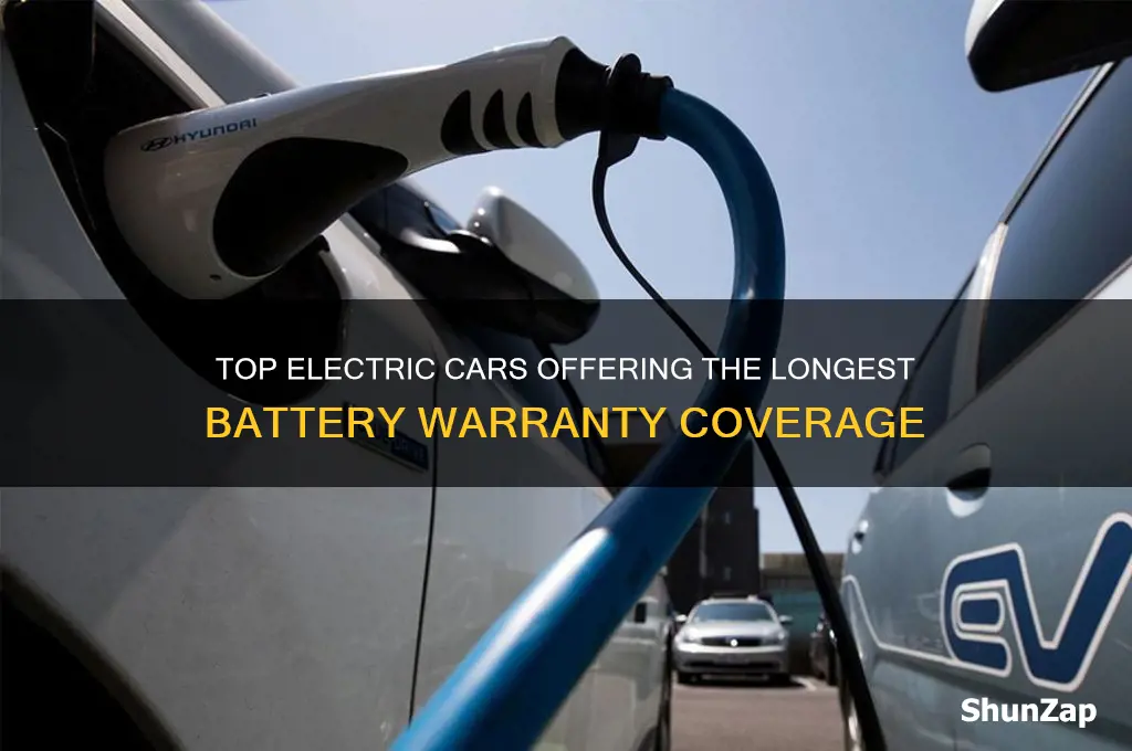 which electric car has the longest battery warranty