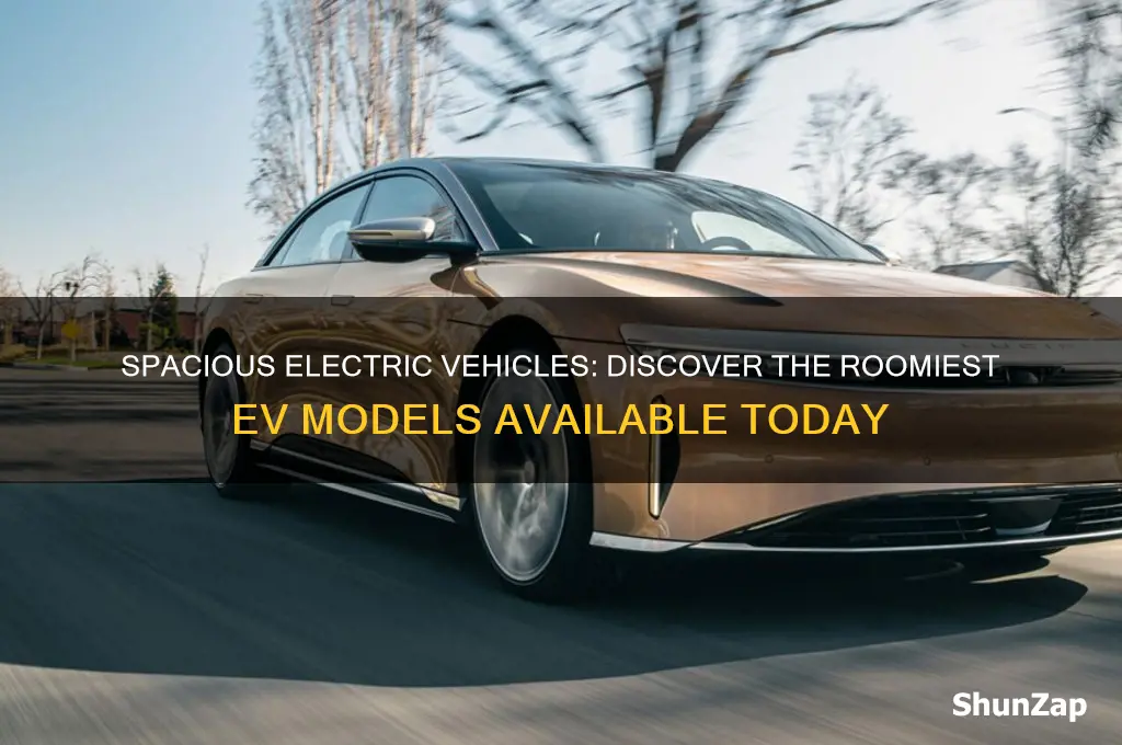 which electric car has the most room
