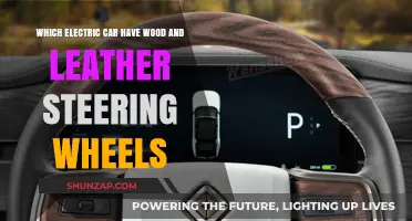 Luxury Electric Cars: Wood and Leather Steering Wheel Options
