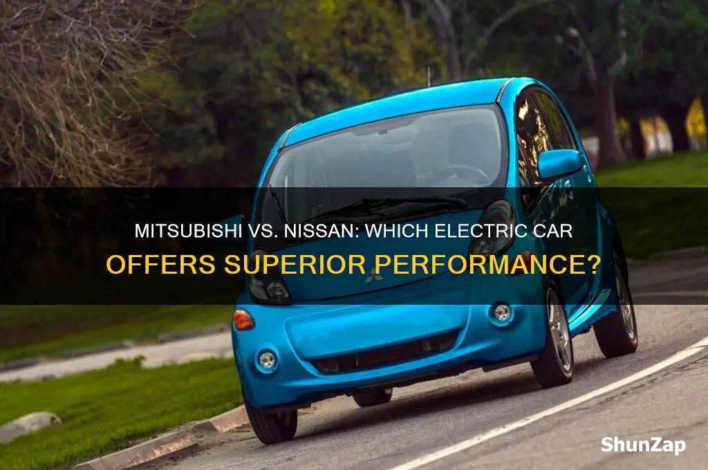 which electric car is better mitsubishi or nissan