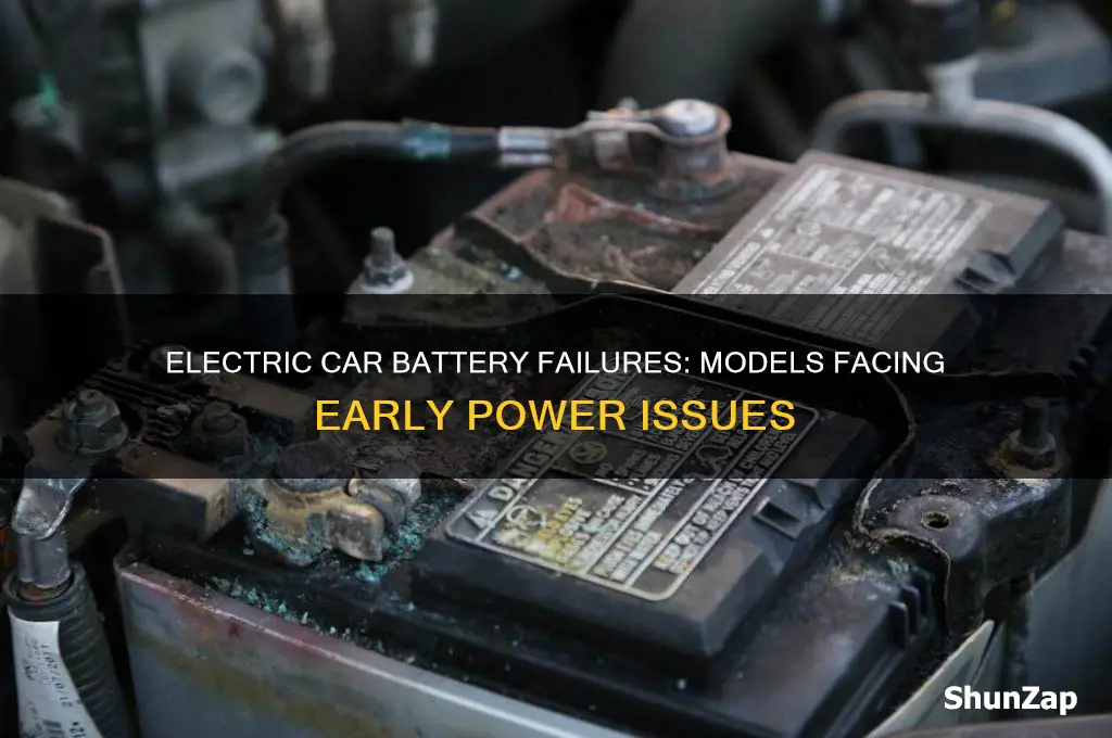 which electric cars are already haveing battery failure