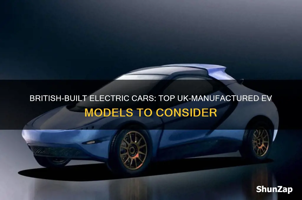 which electric cars are made in uk