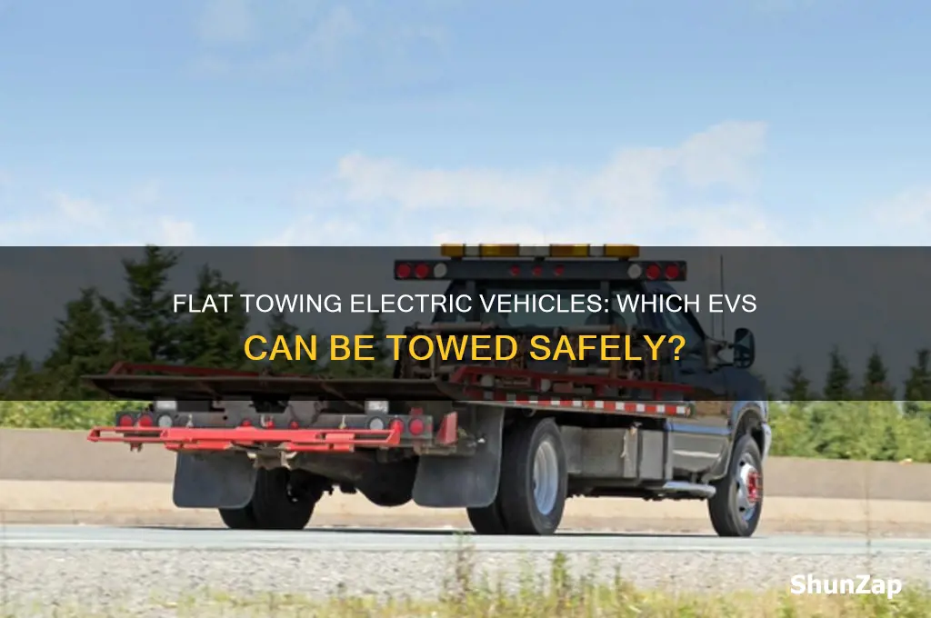 which electric cars can be flat towed