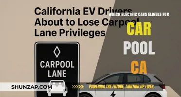 California Carpool Lane Access: Eligible Electric Vehicles for Solo Drivers