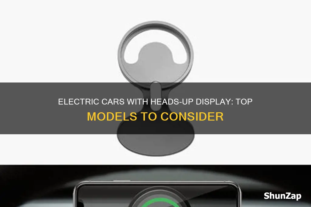 which electric cars have heads up display
