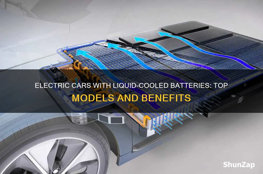 which electric cars have liquid cooled batteries