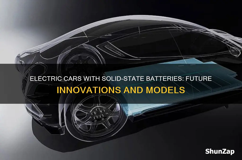 which electric cars have solid state batteries