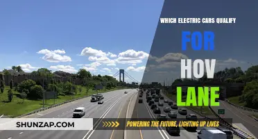 Electric Cars Eligible for HOV Lane Access: A Comprehensive Guide