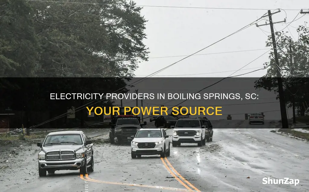 which electric company covers boiling springs sc