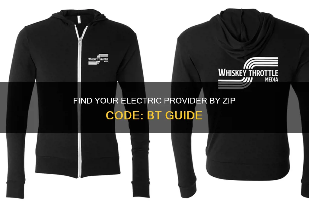 which electric company do i use bt zip