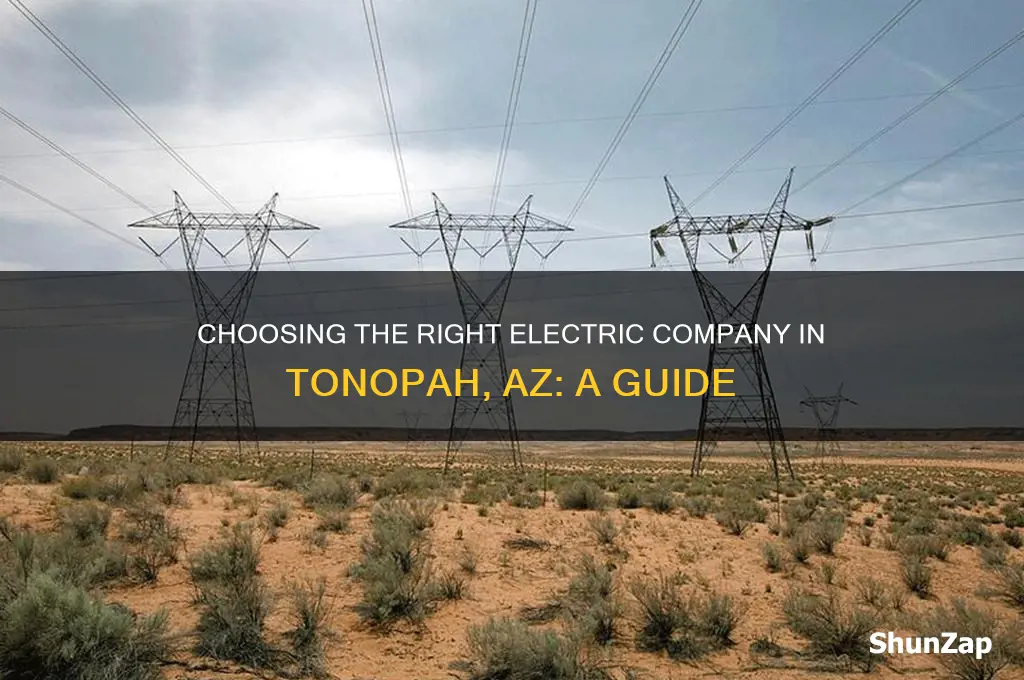 which electric company do i use in tonopah az