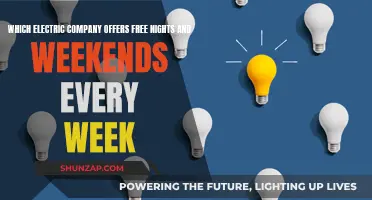 Electricity Deals: Free Nights & Weekends Every Week!