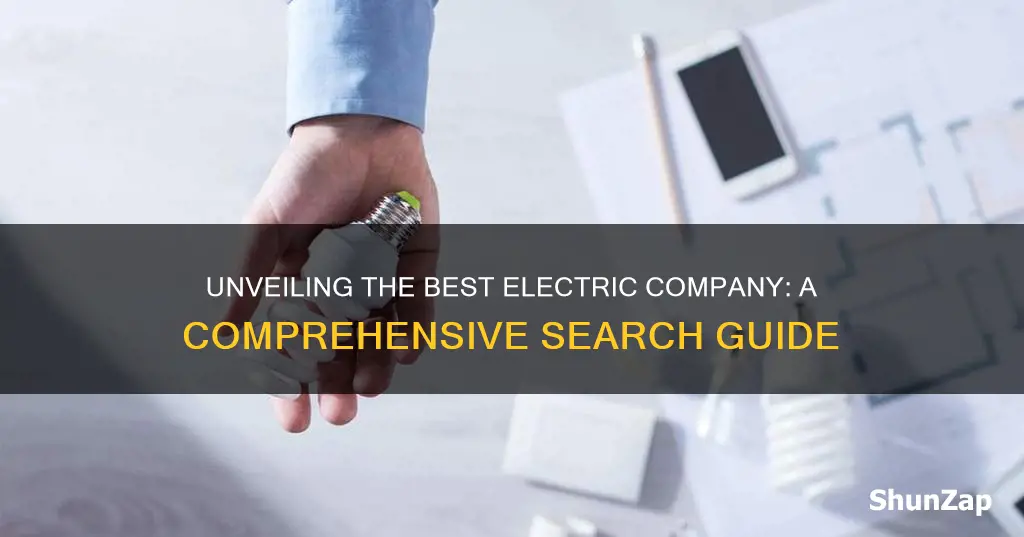 which electric company search