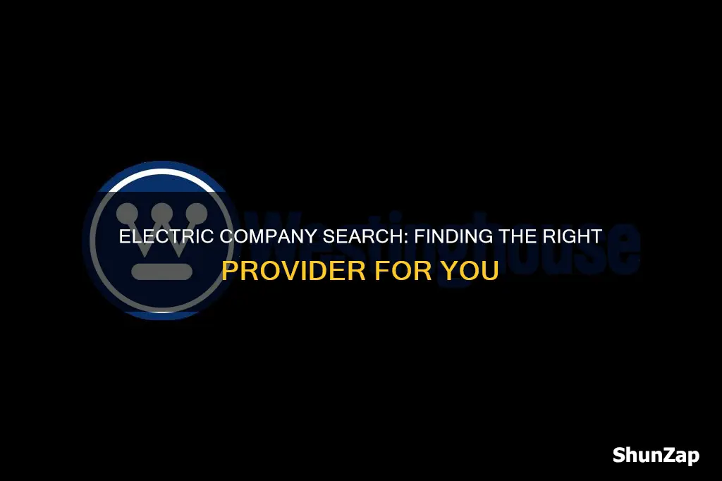 which electric company search