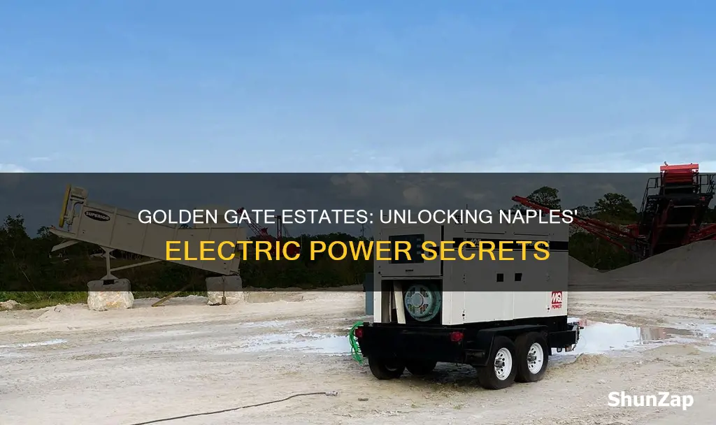 which electric company service golden gate estates naples fl