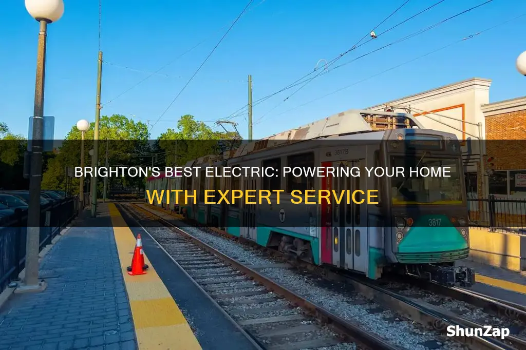 which electric company services brighton ma