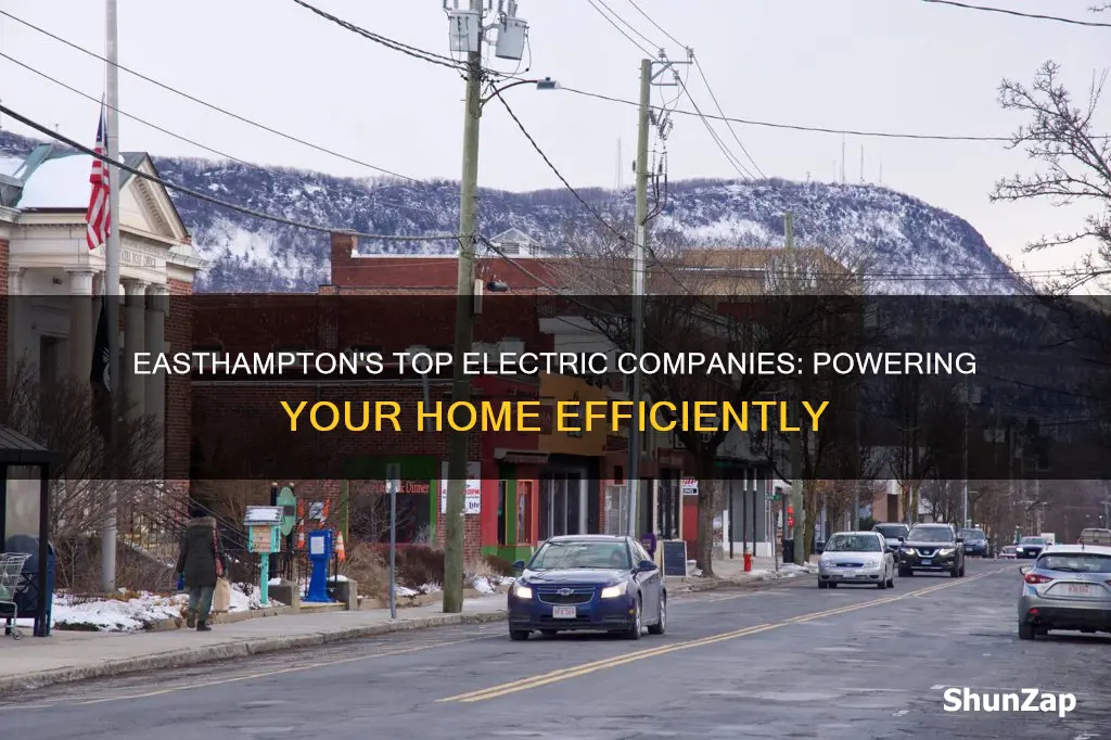 which electric company services easthampton ma