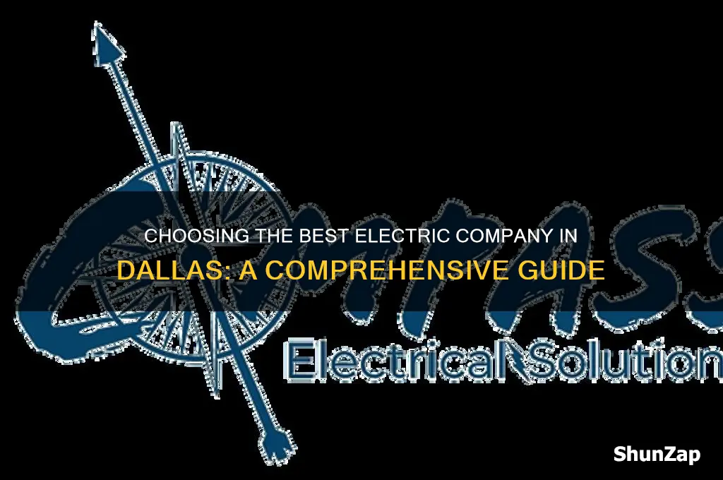 which electric company to use in dallas