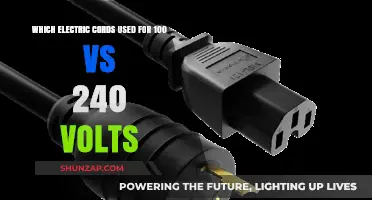 Electric Cord Guide: Choosing the Right Wire for 100 vs 240 Volts