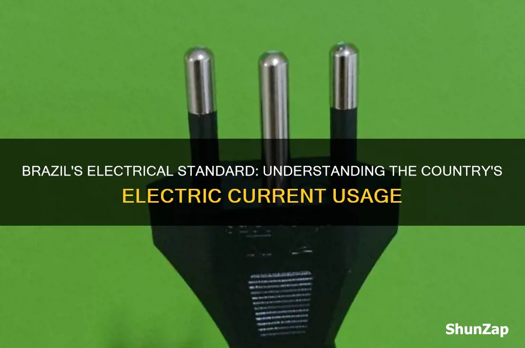 which electric current does brazil use