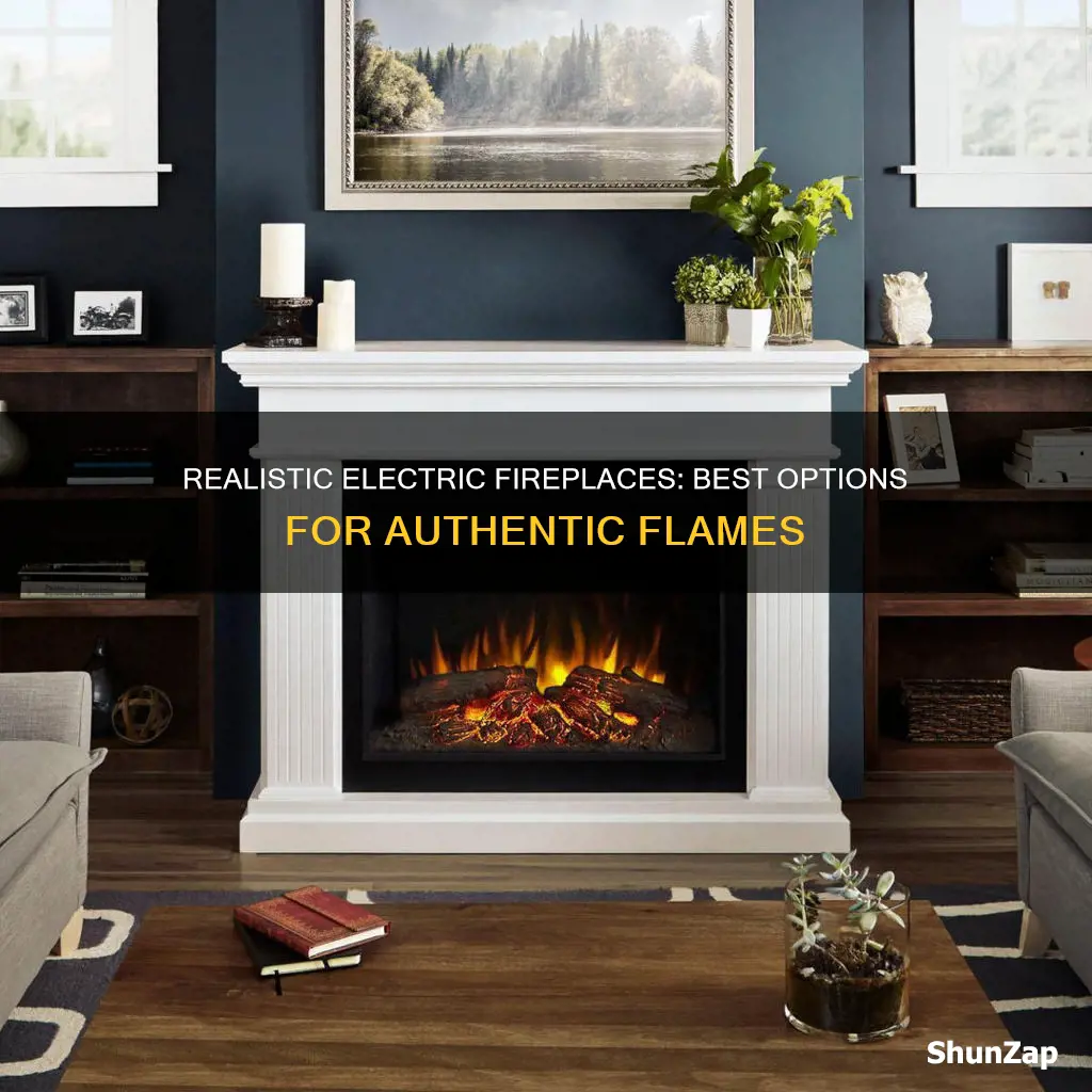 which electric fireplace has most realistic flame