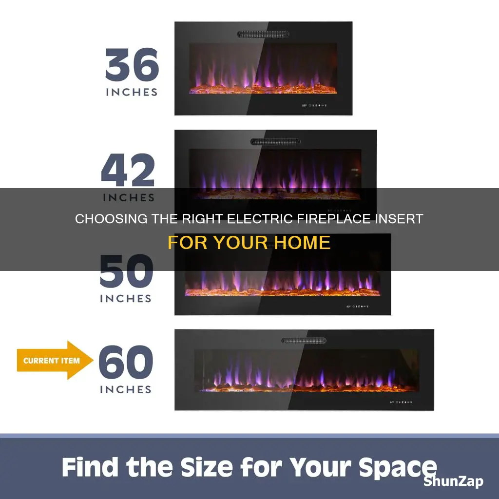 which electric fireplace insert fits my fireplace