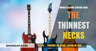 Thin Electric Guitar Necks: Which Models Have the Slimmest Profiles?