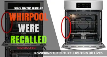 Whirlpool Recalls: Affected Electric Ranges and What to Do