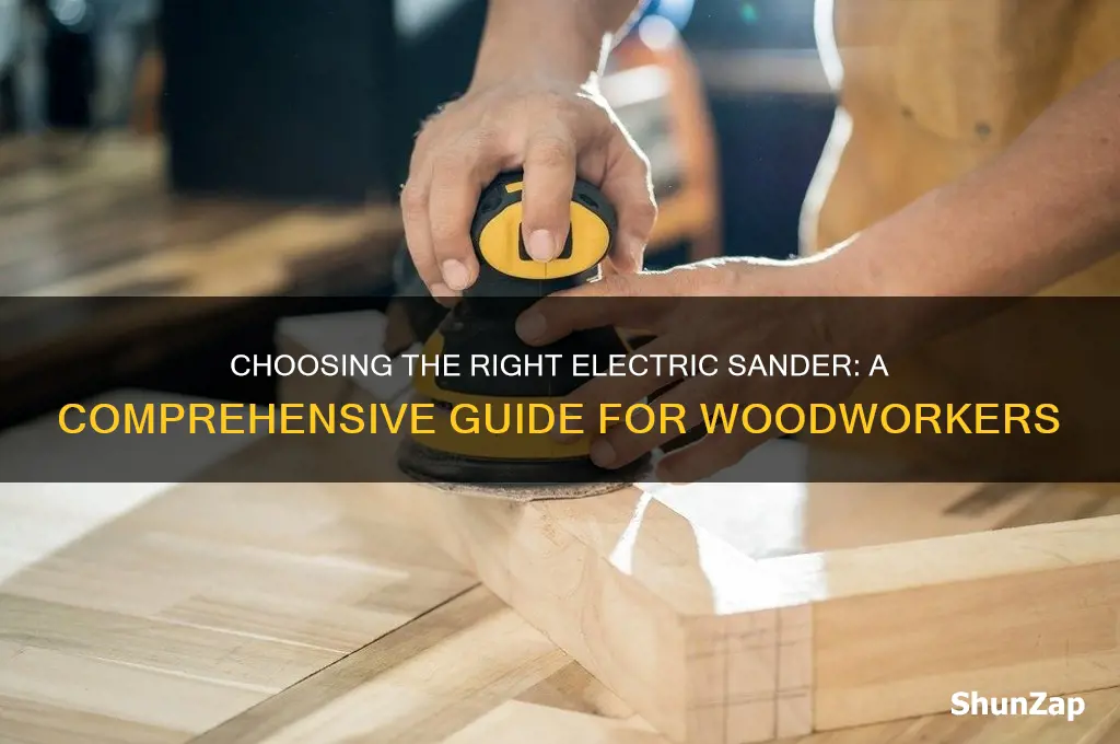 which electric sander to use