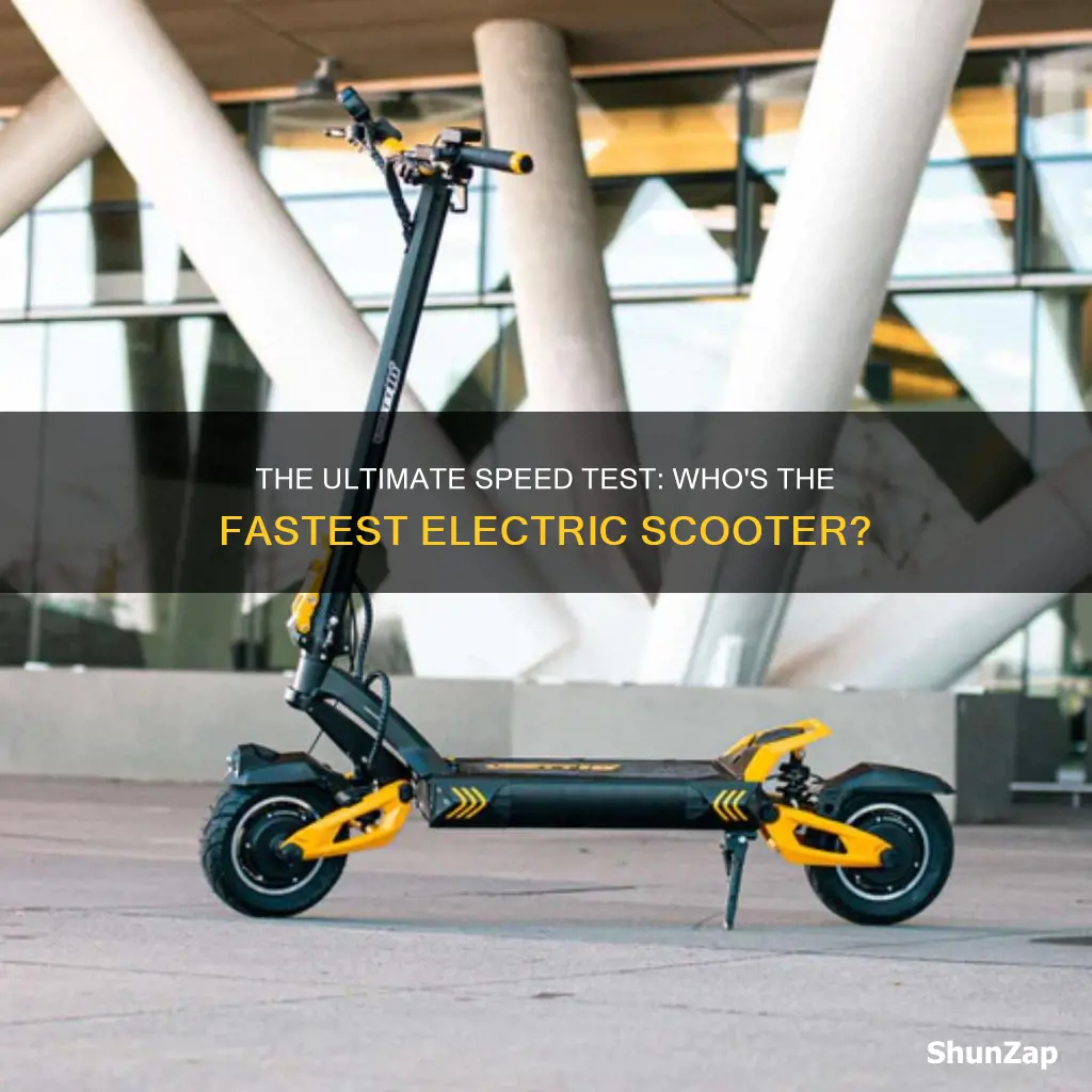 which electric scooter company is the fastest