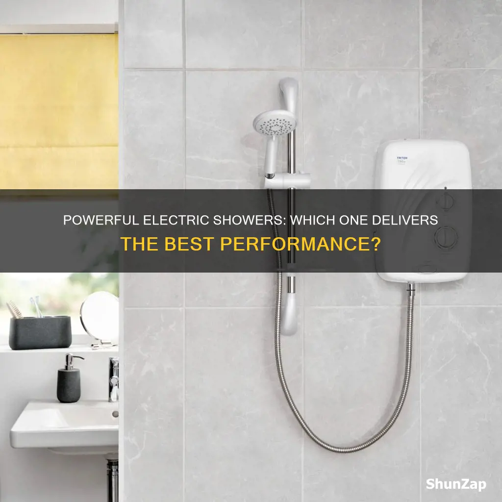which electric shower is the most powerful