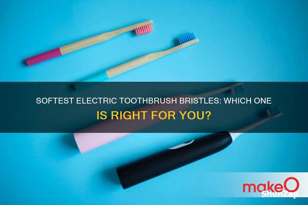 which electric toothbrush has the softest bristles