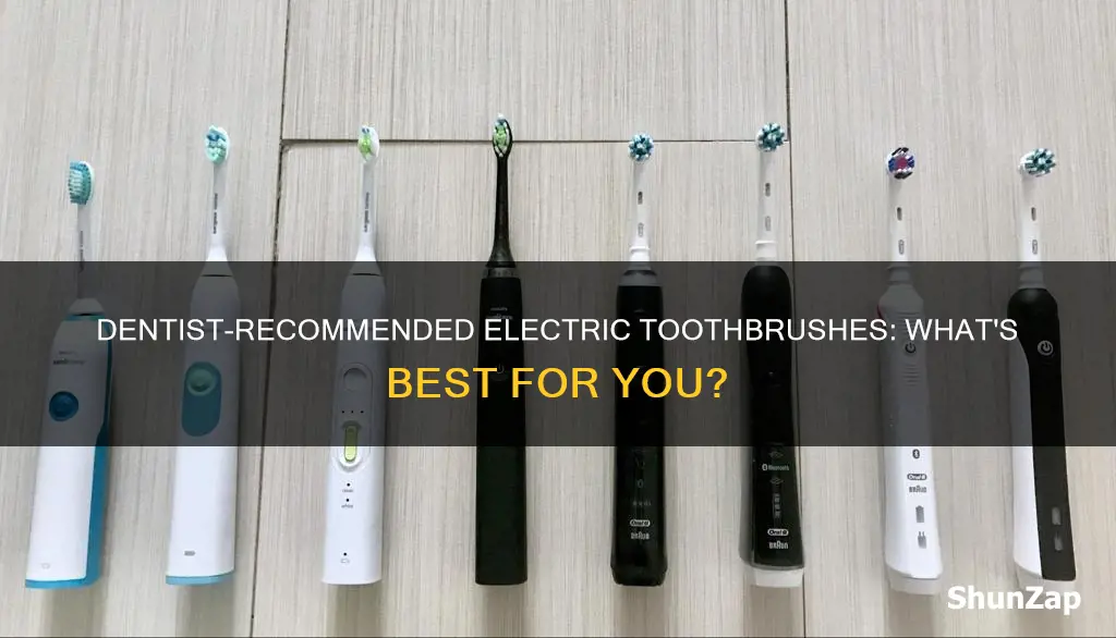 which electric toothbrush is recommended by dentists