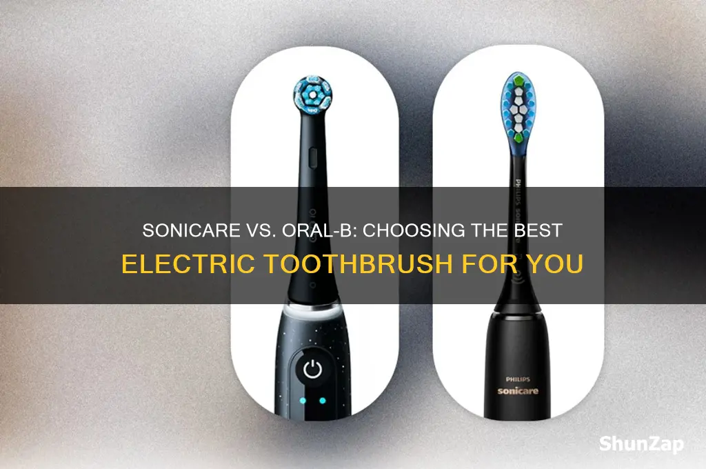 which electric toothbrush should i buy sonic care oral b