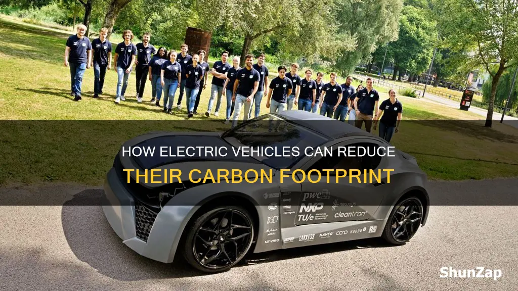 which electric vehicles require less co2 to manufacture
