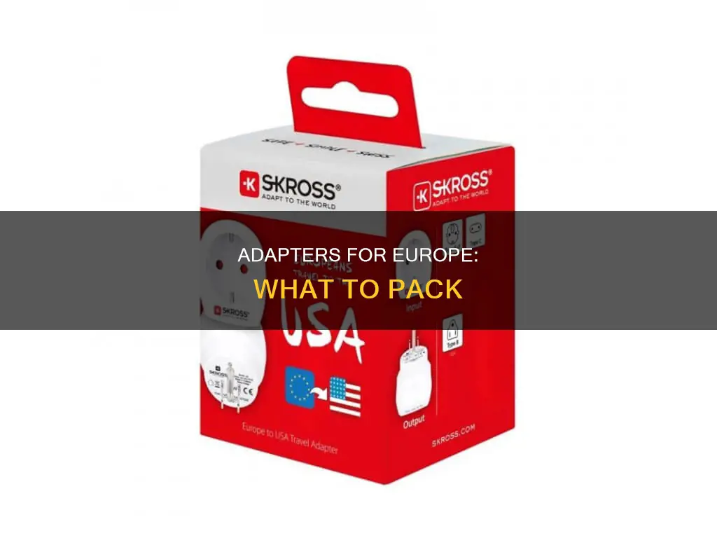 which electrical adapters to take to europe