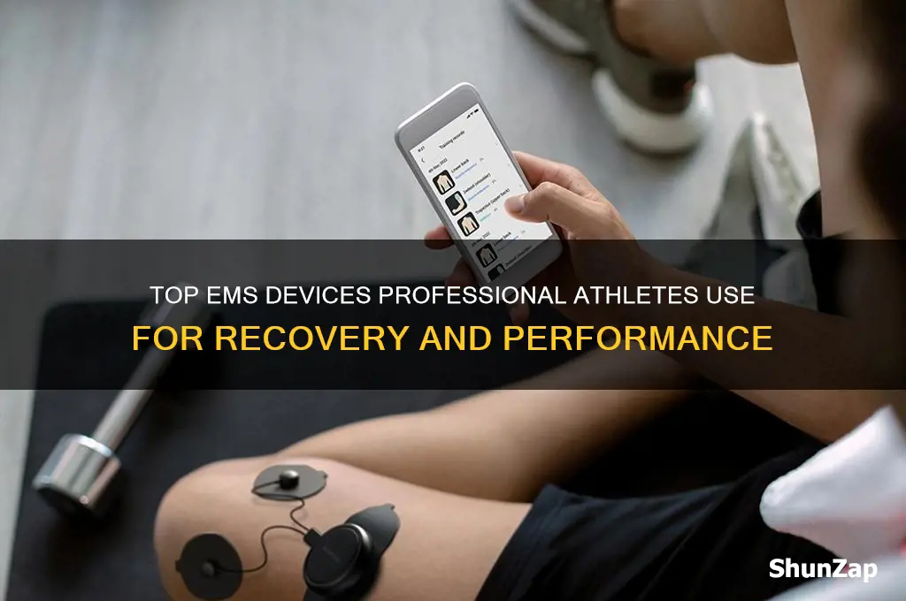 which electrical muscle stimulation devices are use by professional athletes