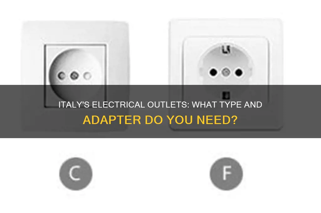 which electrical outlets do they use in italy